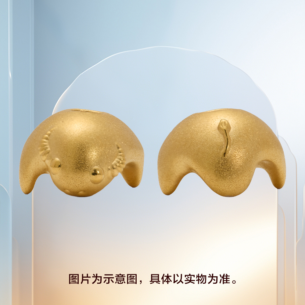 抱抱异形纪念章生肖牛单枚磨砂款