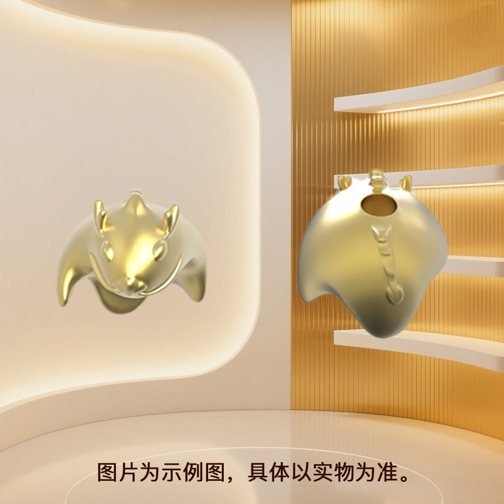 抱抱异形纪念章生肖龙单枚亮面款